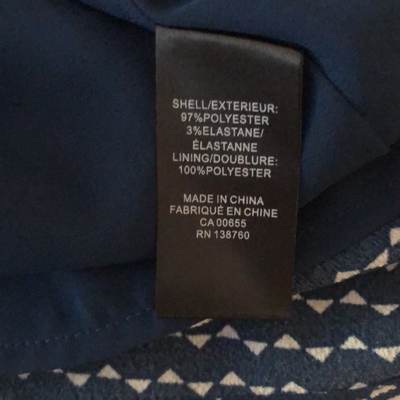 RW & Co sleeveless navy dress size small - Picture 8 of 8